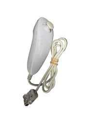 Nintendo White Wii Nunchuck Remote RVL 004
