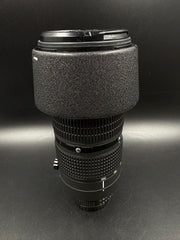 Nikon Camera Lens AF Nikkor 80-200mm, 1:2.8 D with Lens Cap & Hood