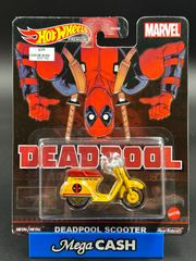 Hot Wheels Premium - Marvel Deadpool - Deadpool Scooter