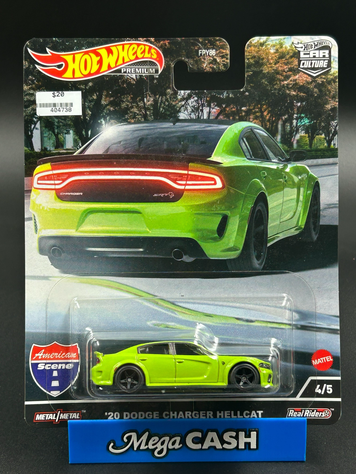 Hot Wheels Premium - Car Culture - ‘20 Dodge Charger Hellcat