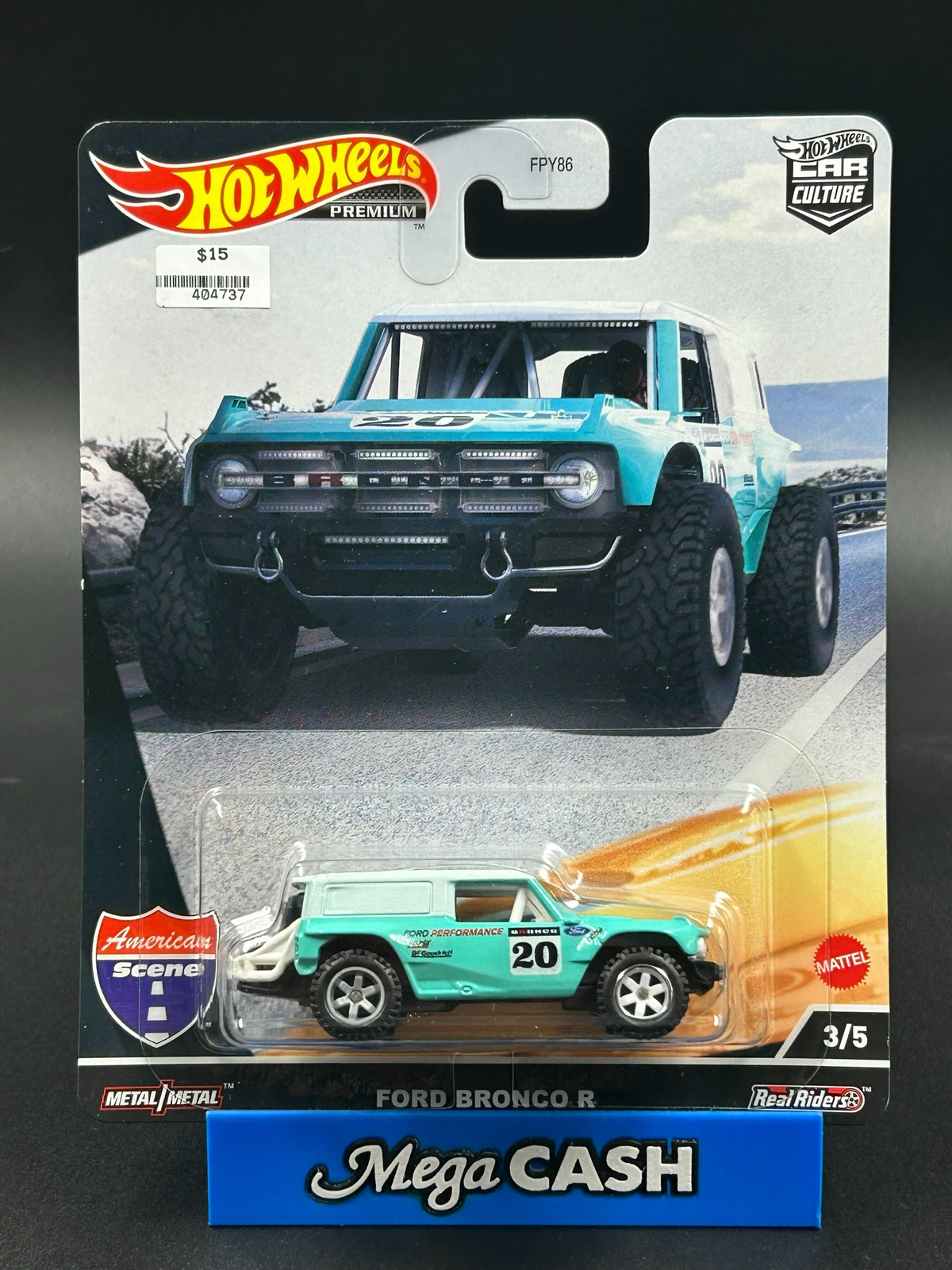 Hot Wheels Premium - Car Culture - Ford Bronco R