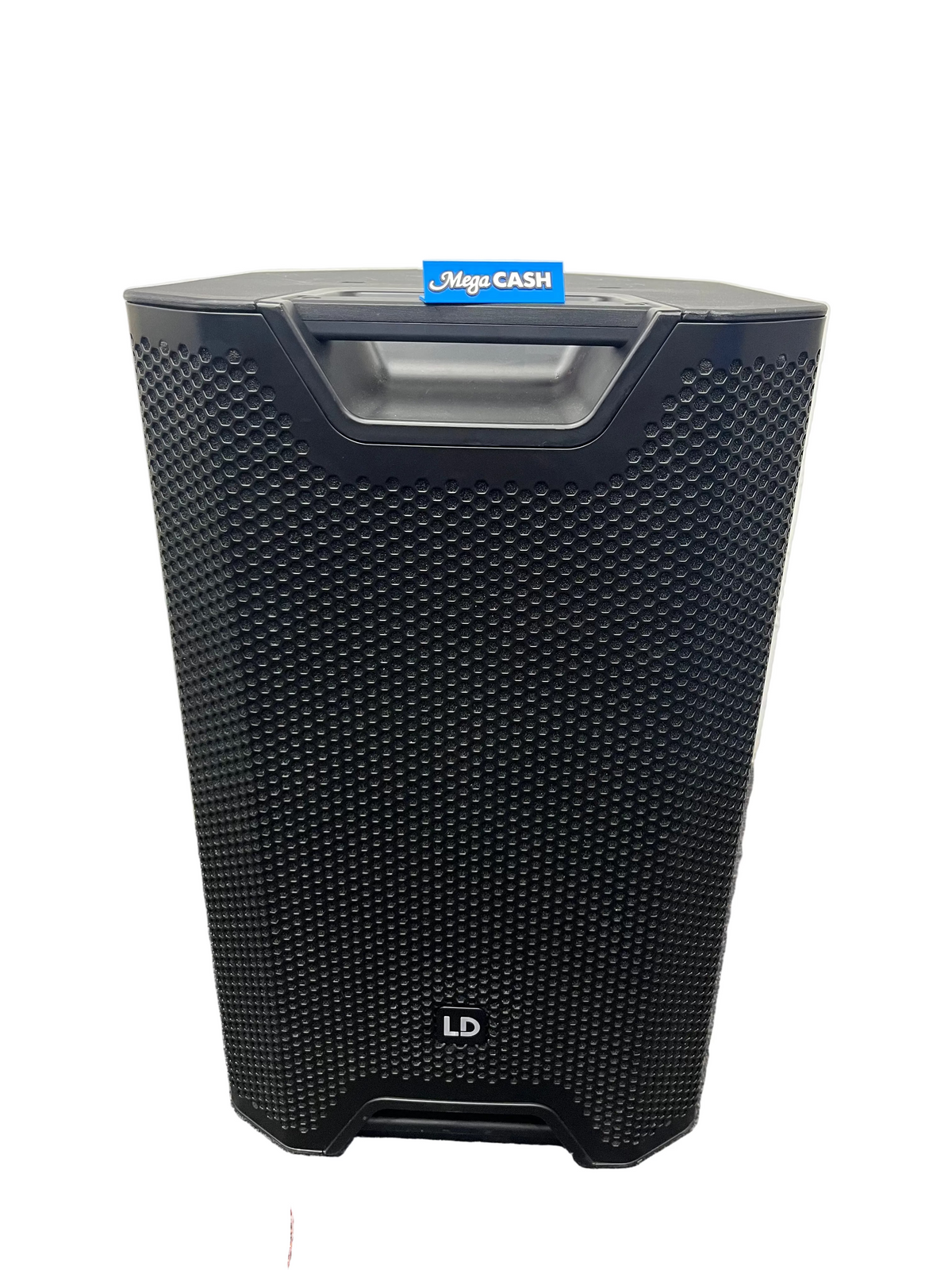 LD Speaker - Bluetooth, X3 Mic Input, 1200 Watt, Active Coaxial 2 Channel PA with Stand and Cover