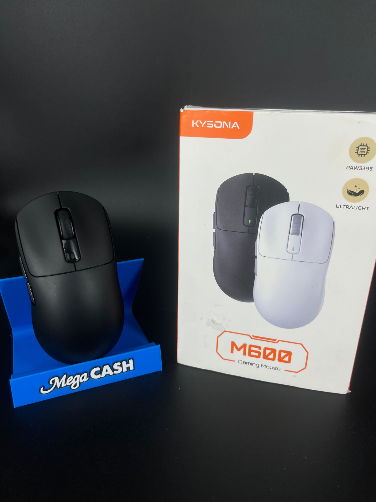 Kysona M600 Black Gaming Mouse