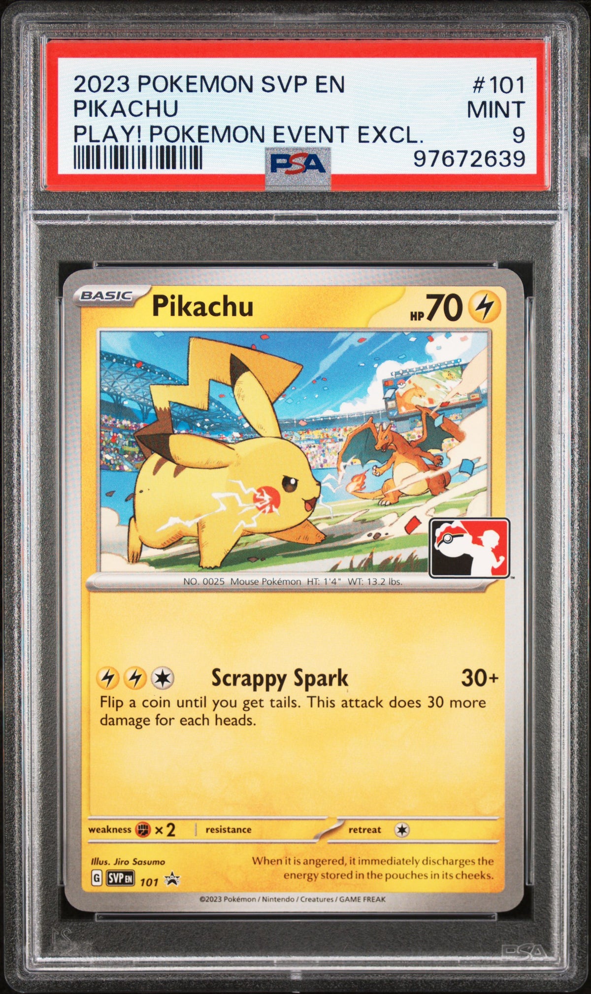 Pokémon - PSA 10 Pikachu SVP101