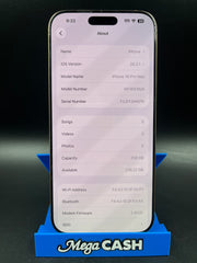 Apple iPhone 16 Pro Max 256GB Unlocked MYWX3X/A