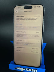 Apple iPhone 15 Pro Max 256GB Unlocked MU783ZP/A