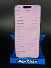 Apple iPhone 15 Pro 128GB Unlocked MTUV3ZP/A