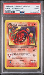 Pokemon - PSA 9 Dark Charmeleon 32/82 W Stamp Kraft Giveaway