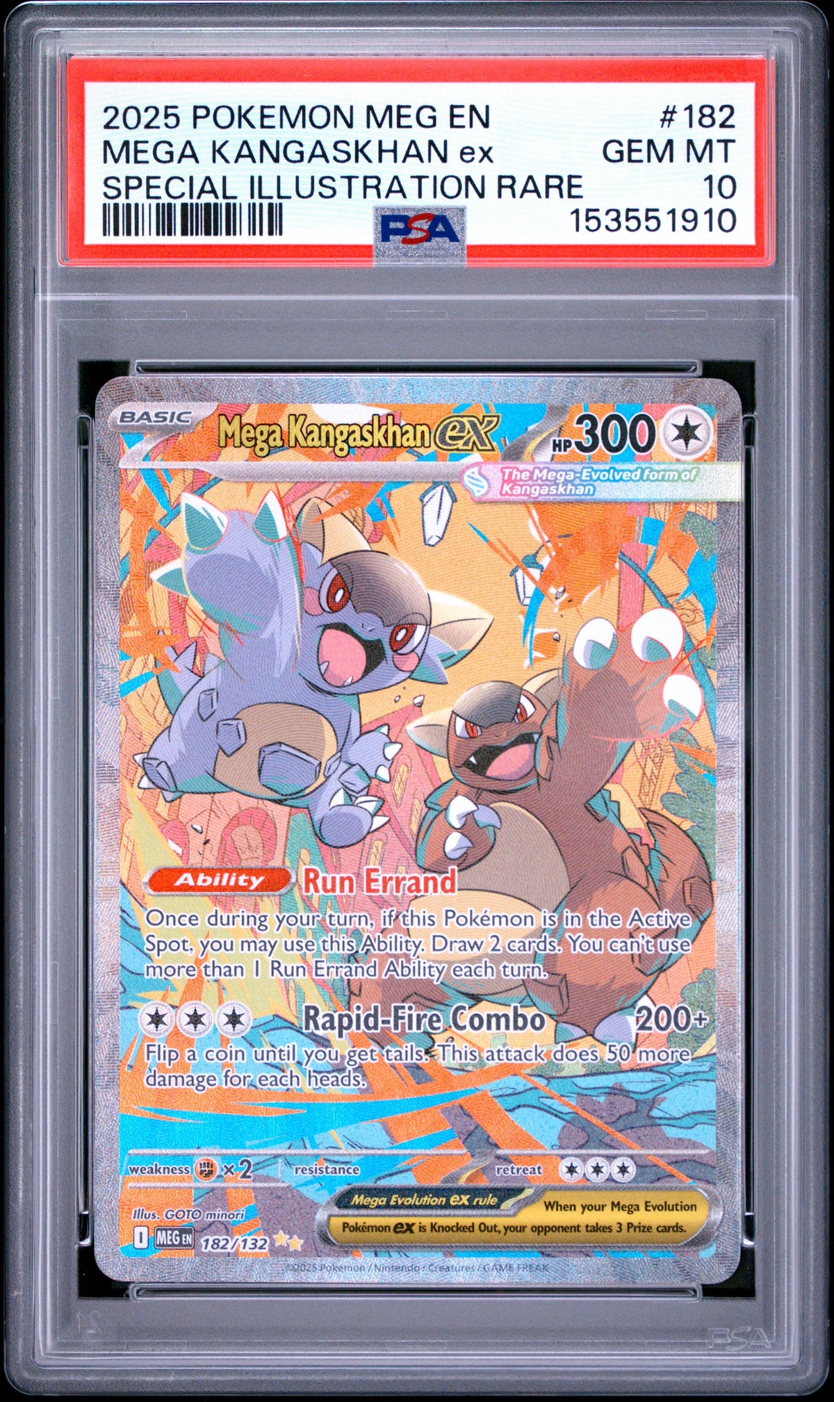 Pokémon - Mega Kangaskhan Ex 182/132 Mega Evolutions Base