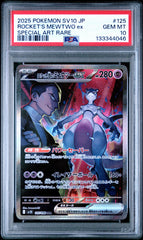 Pokémon - PSA 10 Team Rocket’s Mewtwo Ex 125/098