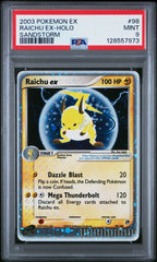 Pokémon - PSA 9 Raichu Ex 98/100 Holo Ex Sandstorm