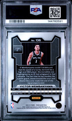 PSA 10 2023 PANINI PRIZM #136 VICTOR WEMBANYAMA