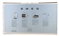 Smeg Toaster - TSF02WHAU - White RRP $349