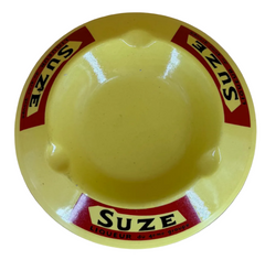 Suze - Ceramic Ashtray - Vintage - Yellow
