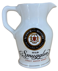 Old Smuggler - Ceramic Jug - Vintage - White