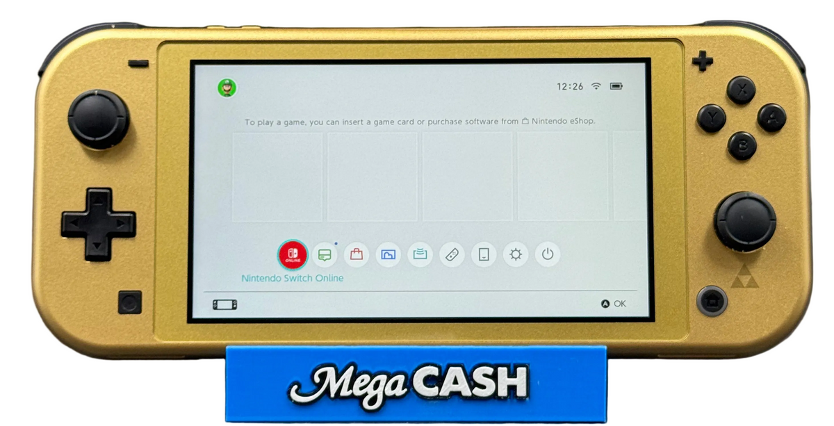Nintendo Switch Lite Console - HDH-001 - The Legend Of Zelda Edition - No Dock - With Charger
