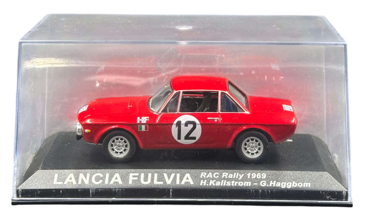 Lancia Fulvia - RAC Rally 1969 H.Kallstrom - G.Haggbom - 1/43 Scale Model Car
