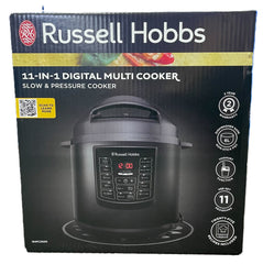 Russell Hobbs 11-in-1 Digital Multi Cooker - Slow & Pressure Cooker