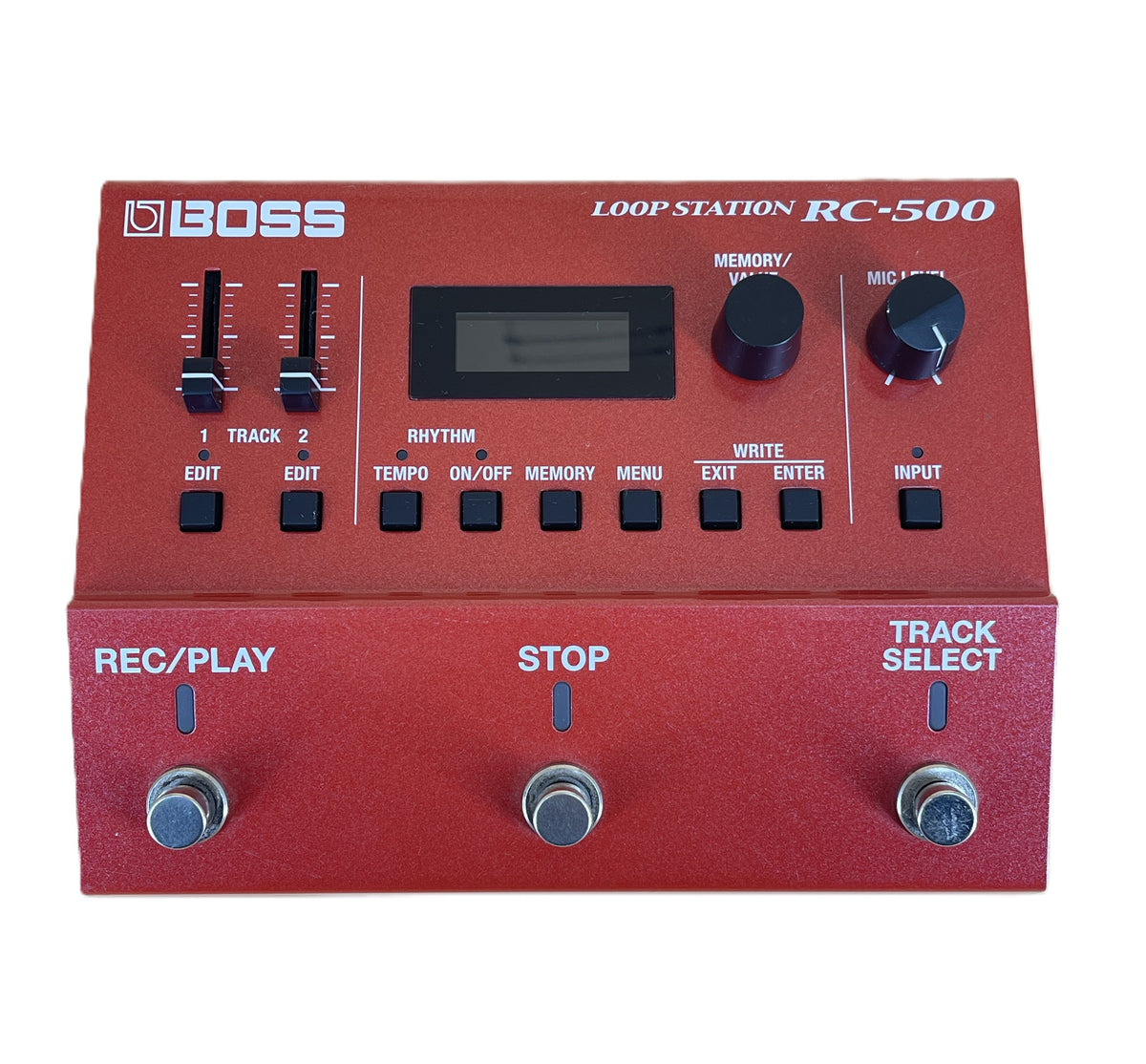 Boss Looper Pedal Station - RC-500 - RED