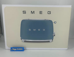 SMEG TSF01 50's Style 2 Slice Toaster Matte Storm Blue