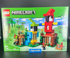 LEGO Minecraft The Parrot Houses, Buildable Video-Game Set 21282