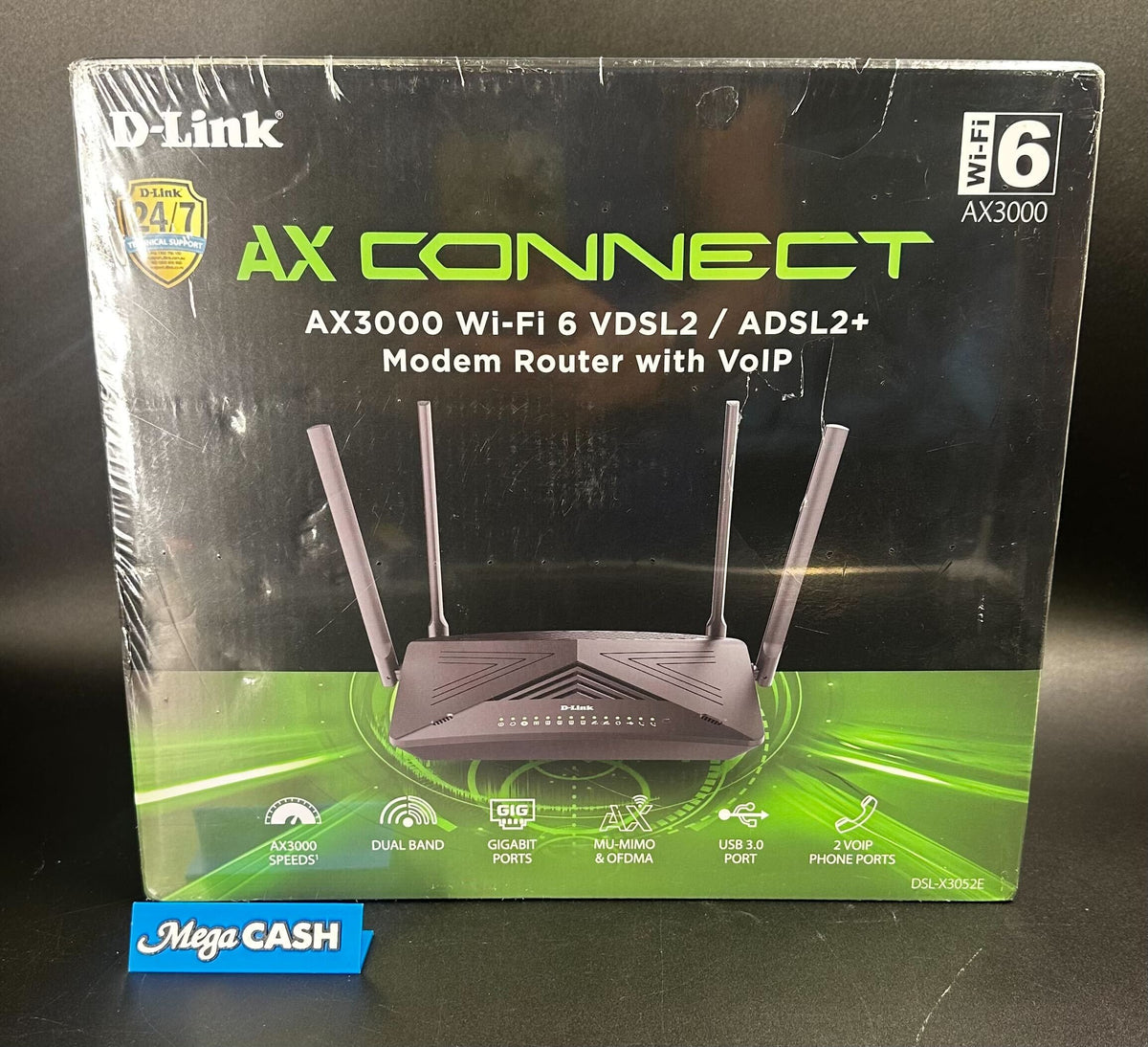 D-LINK MODEM ROUTER DSL-X3052E AX3000