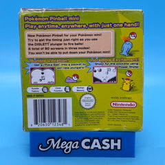 Pokémon Mini Puzzle Collection Sealed Australian PAL - Pinball Mini - MIN P MPBE- Heavily Worn Box