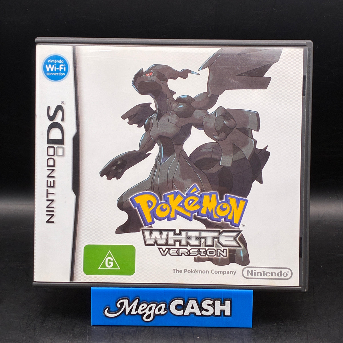 POKÉMON WHITE VERSION AUS PAL - NINTENDO DS GAME CARTRIDGE - W/CASE AND BOOKLET