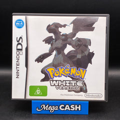 POKÉMON WHITE VERSION AUS PAL - NINTENDO DS GAME CARTRIDGE - W/CASE AND BOOKLET