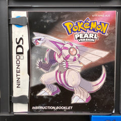 POKÉMON SHINING PEARL VERSION - NINTENDO DS GAME CARTRIDGE - W/CASE AND BOOKLET