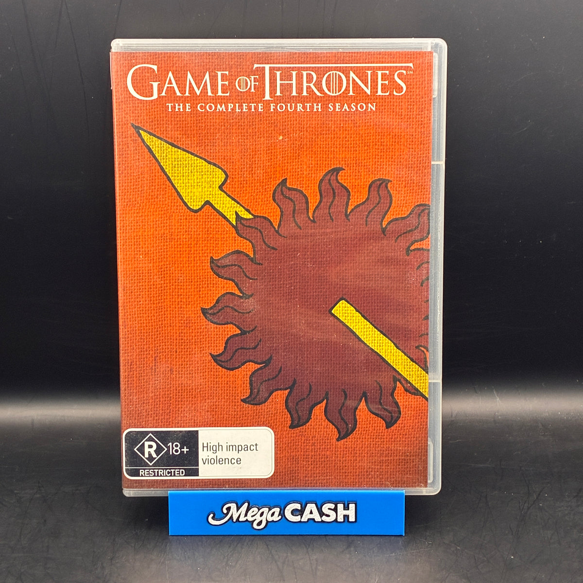 Game of Thrones The Complete Four Season Martell Art DVD 2014 Region 4 - DISC SET