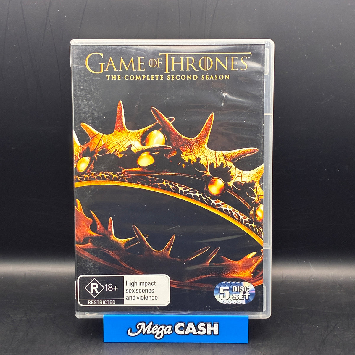 Game of Thrones The Complete Second Season (2012) Region 4 - 5 DVD Set