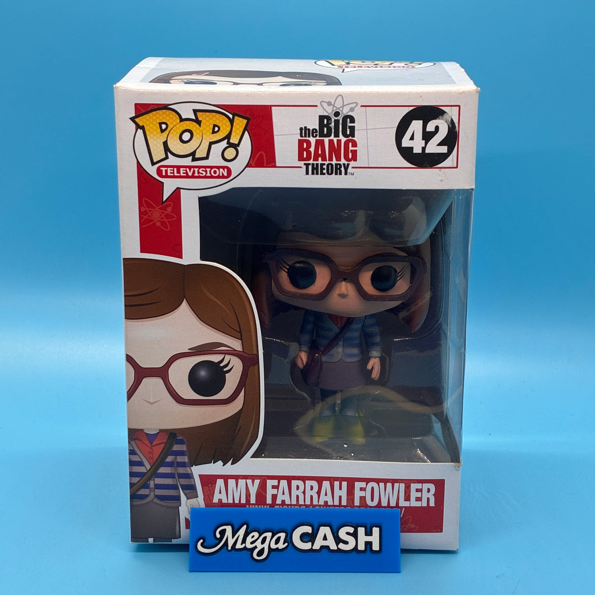 FUNKO POP TELEVISION! The Big Bang Theory - Amy Farrah Fowler #42