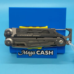 LEATHER-MAN SIGNAL SWISS KNIFE - 45*N 122*W - Grey