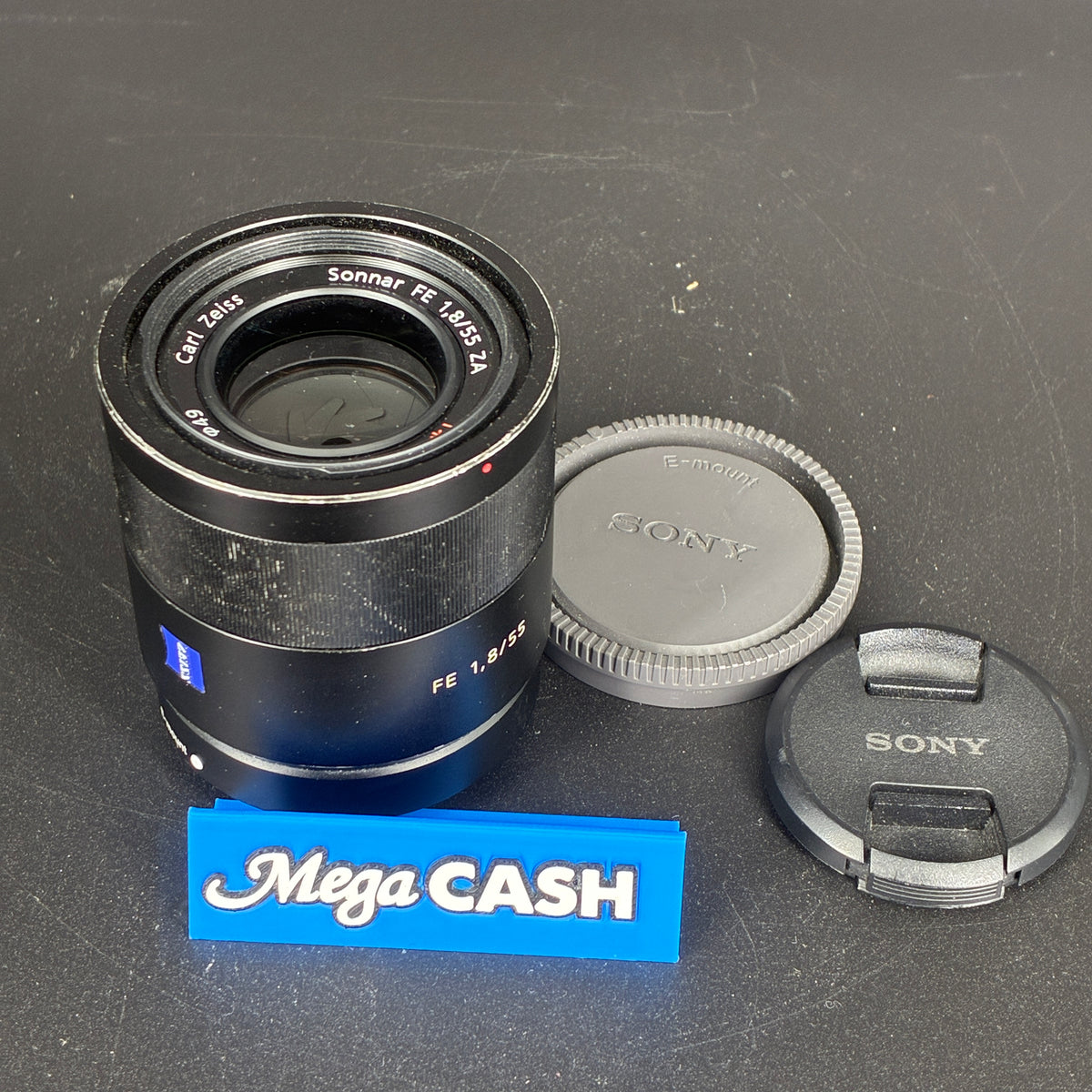 SONY FE 55MM F1.8 ZIESS LENS - SEL55F18Z With Lens Cover