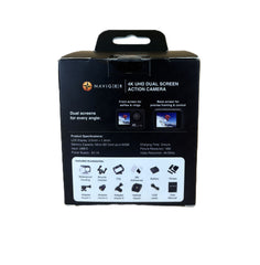 NAVIG8R Dual Screen Action Camera