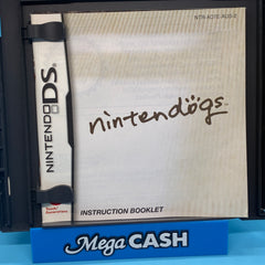 NINTENDO DOGS DALMATIAN & FRIENDS - Nintendo DS Game W/ Manual and Case