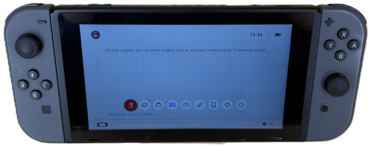 Nintendo Switch - Black Console - SD Card Included - Preowned With Accessories