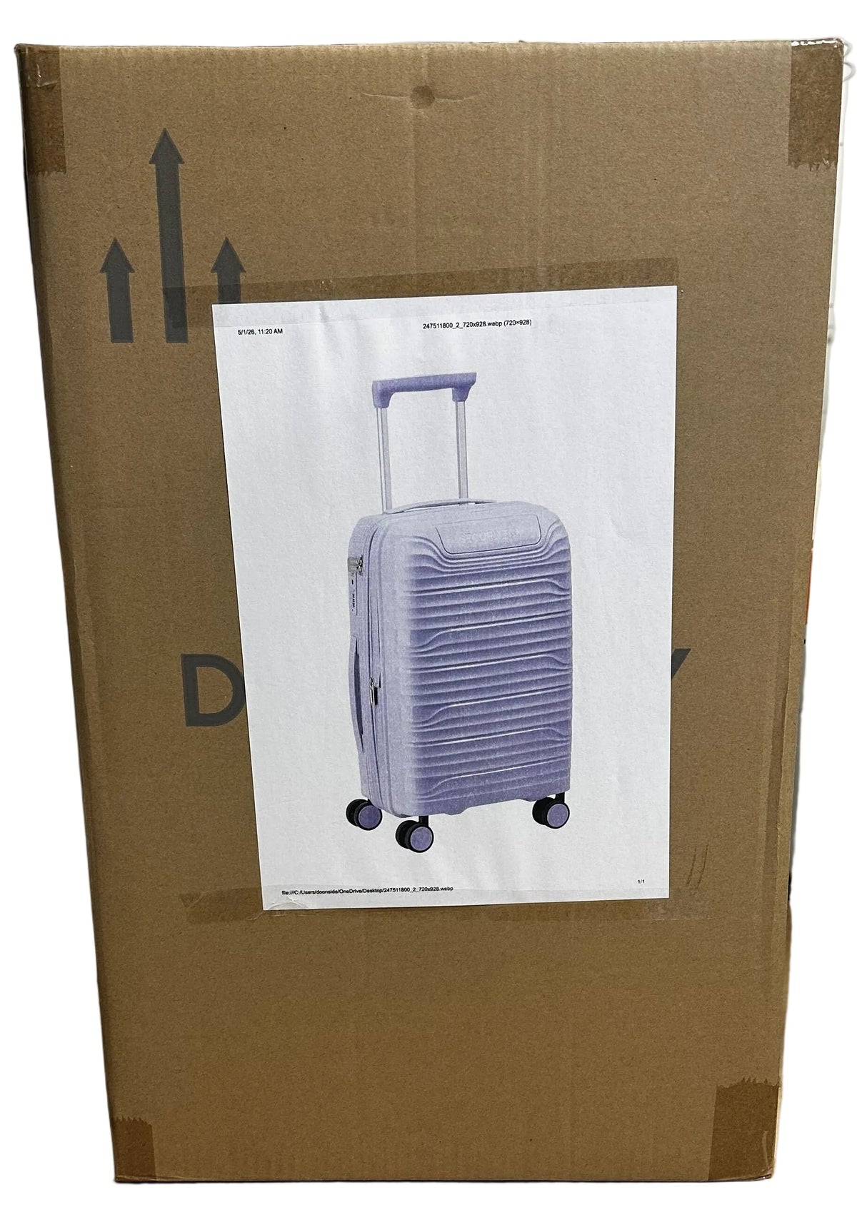 Delsey Securitech Dune 55cm 4 Double Wheels Expandable Cabin Suitcase