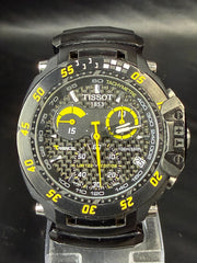 Tissot 43.5mm T-Race MotoGP 2009 Chronograph Watch /9002 - With Helmet in Box, Race Tokens and Manual