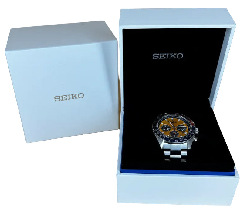 Seiko Prospex Speedtimer Solar Chronograph Sapphire Crystal SSC947P1