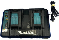 Makita 18V LXT Same-Time Dual Port Rapid Charger - DC18RD