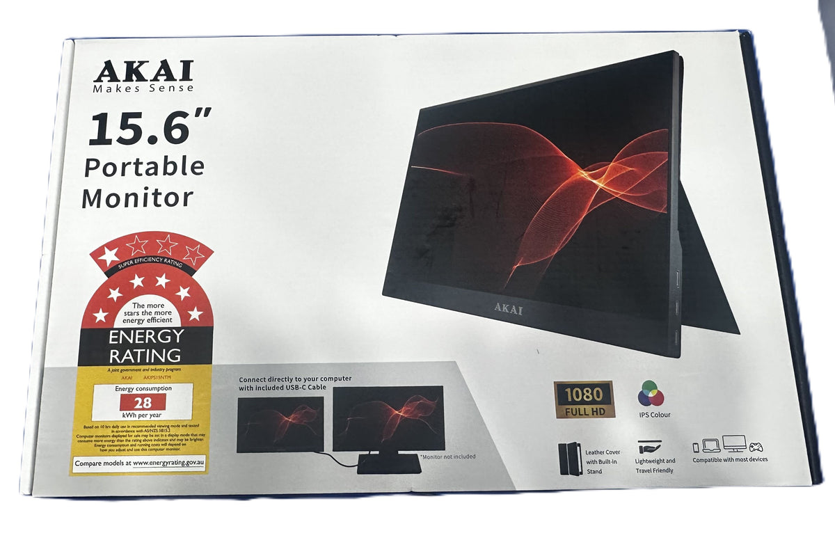 Akai 15.6" Full HD Portable Monitor