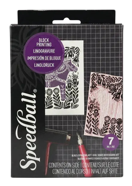 Speedball 7-Piece Block Printing Kit
