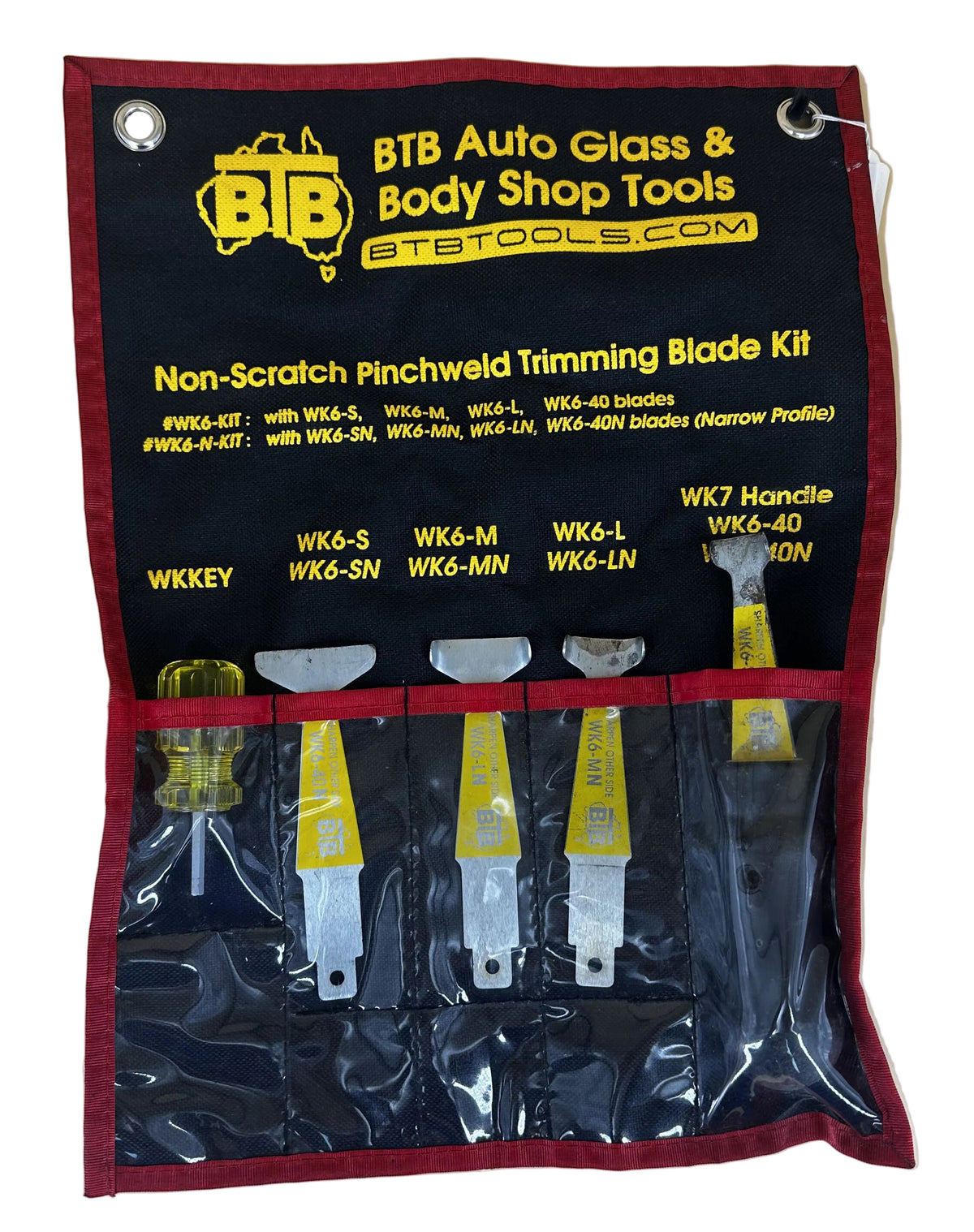 BTB Tools Non-Scratch Pinchweld Trimming Set - WK6-KIT