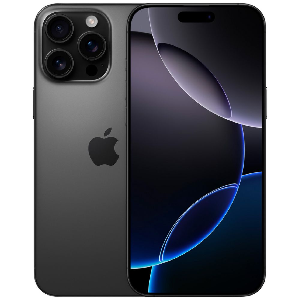 Apple iPhone 16 Pro Max - 256GB - Black Titanium - A3296 | MYWV3X/A