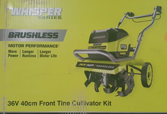 Ryobi - 36V HP Brushless 40cm Front Tine Cultivator Kit - R36XCLV16