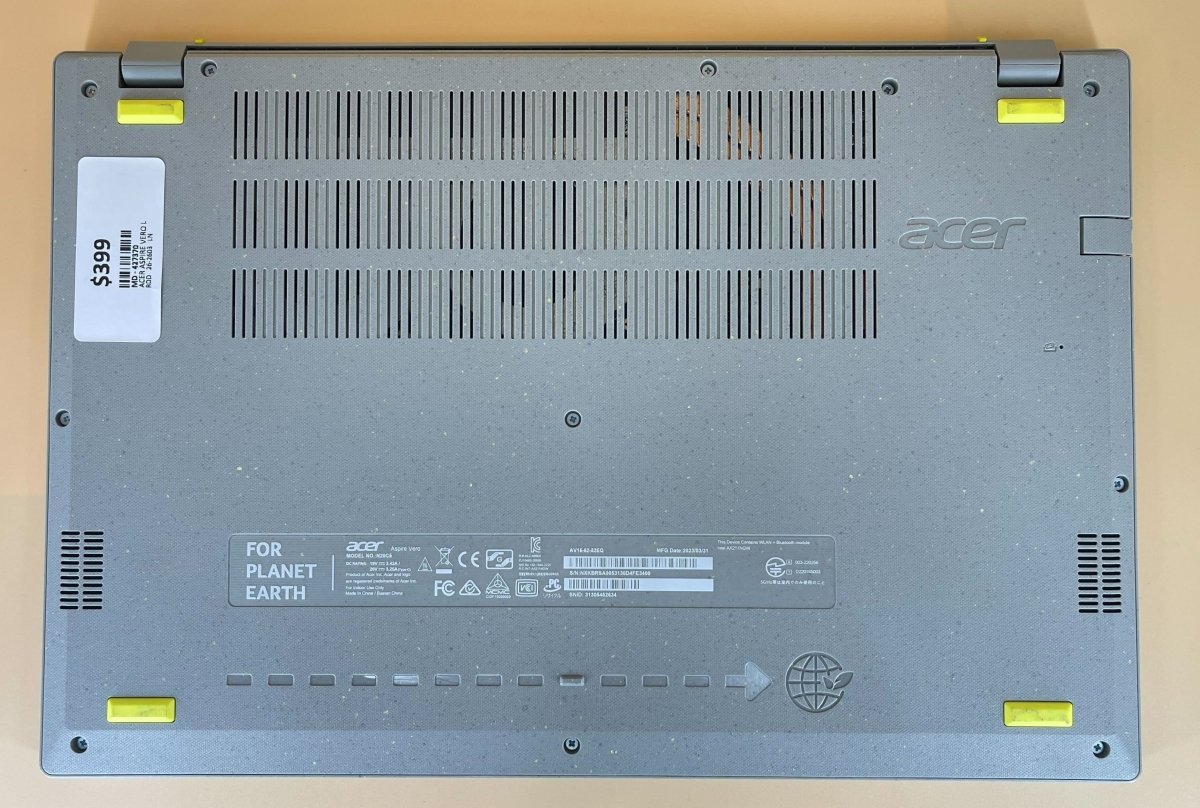 Acer Aspire Vero 12th Gen Intel Core i5 256GB/8GB 1.3GHz Win 11 Home - Mega Cash Sydney