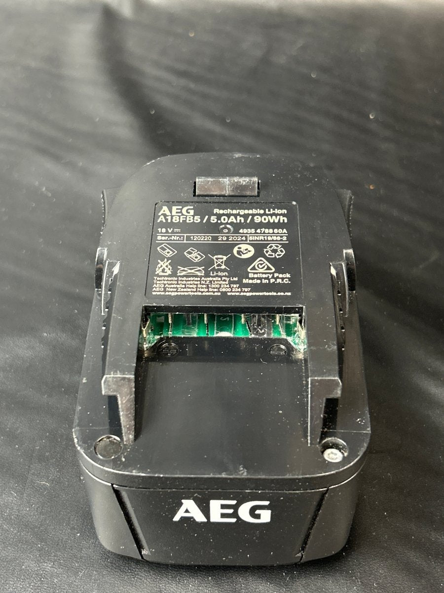 AEG 18V 5.0Ah Battery - A18FB5 - Mega Cash Sydney
