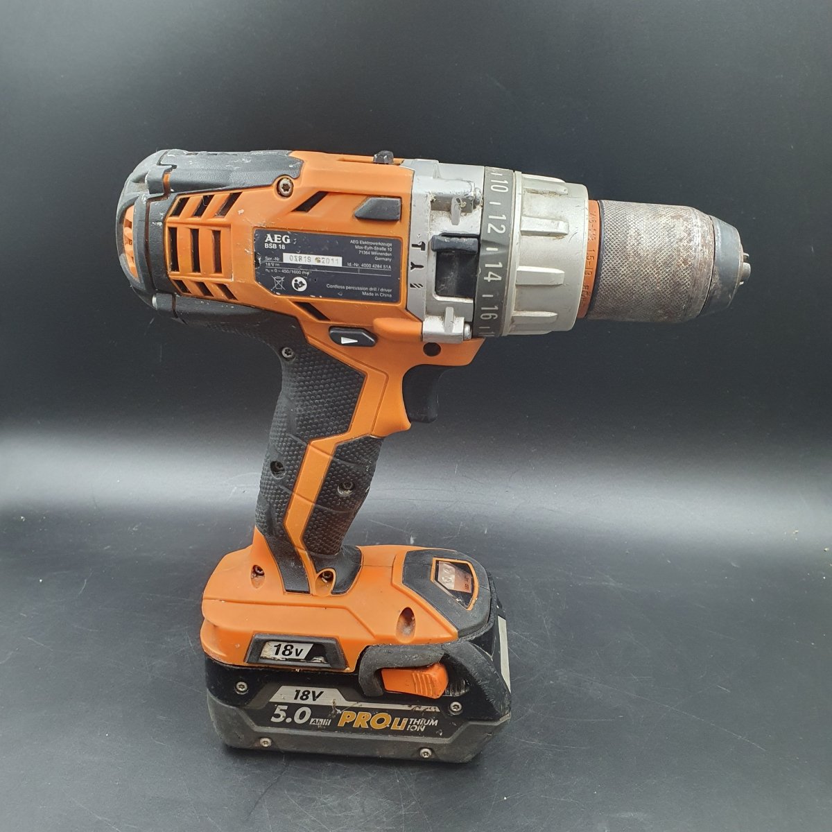 AEG - 18V BRUSHLESS HAMMER DRILL + 5.0AH Battery - Mega Cash Sydney